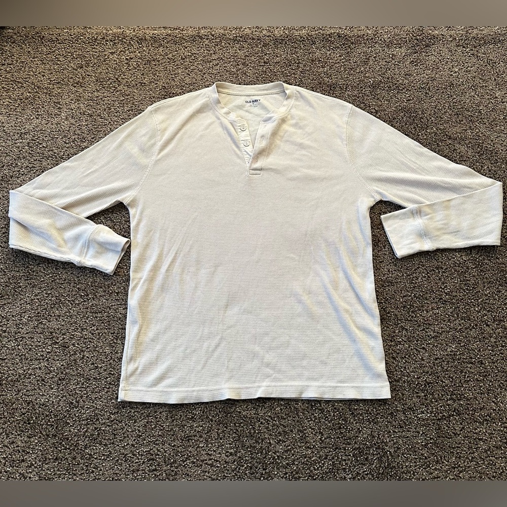 Old Navy Long Sleeve Waffle Knit